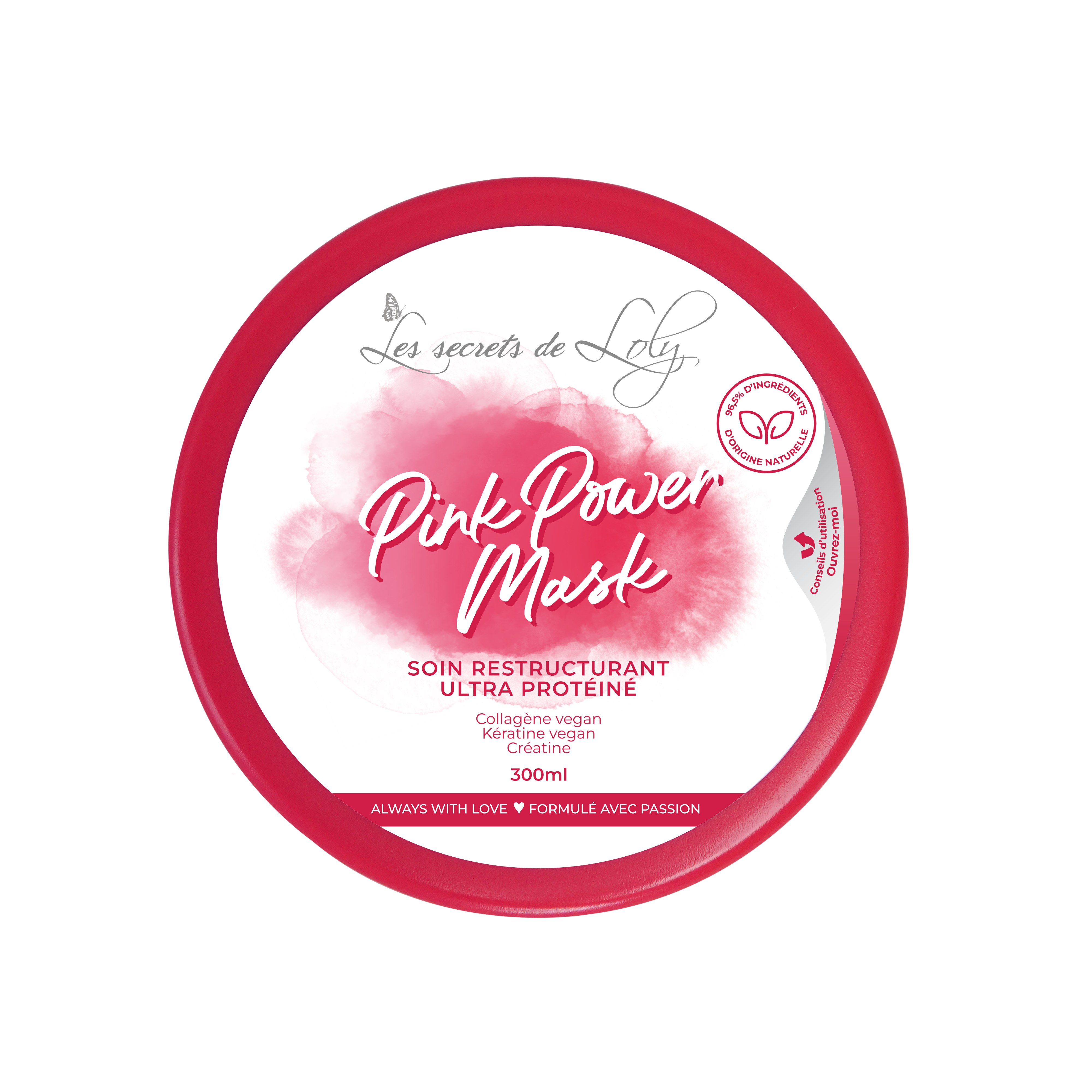 MASQUE PROTÉINÉ PINK POWER