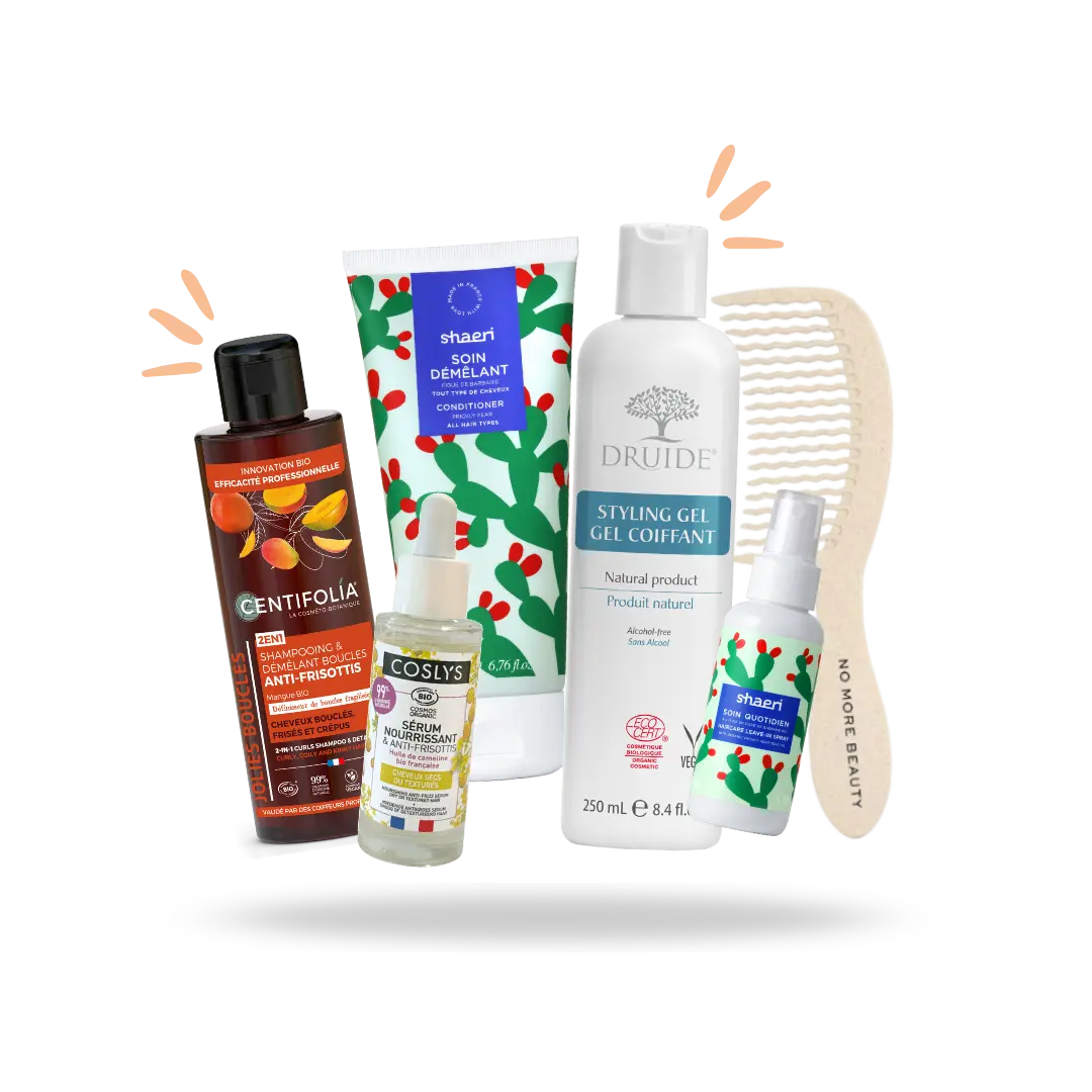 ROUTINE CIBLÉE : ANTI-FRISOTTIS POUR CHEVEUX ONDULÉS