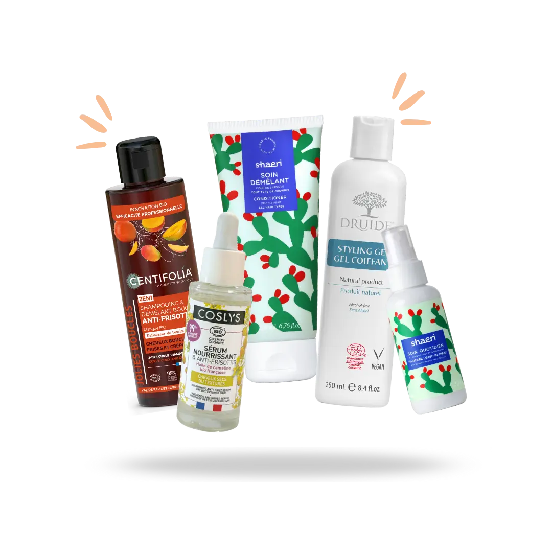 ROUTINE CIBLÉE : ANTI-FRISOTTIS POUR CHEVEUX ONDULÉS