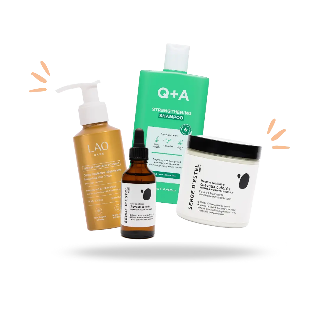Routine Ciblée Cheveux Colorés