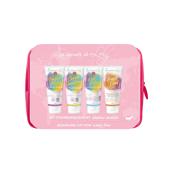 TROUSSE DE VOYAGE : CHEVEUX ONDULÉS