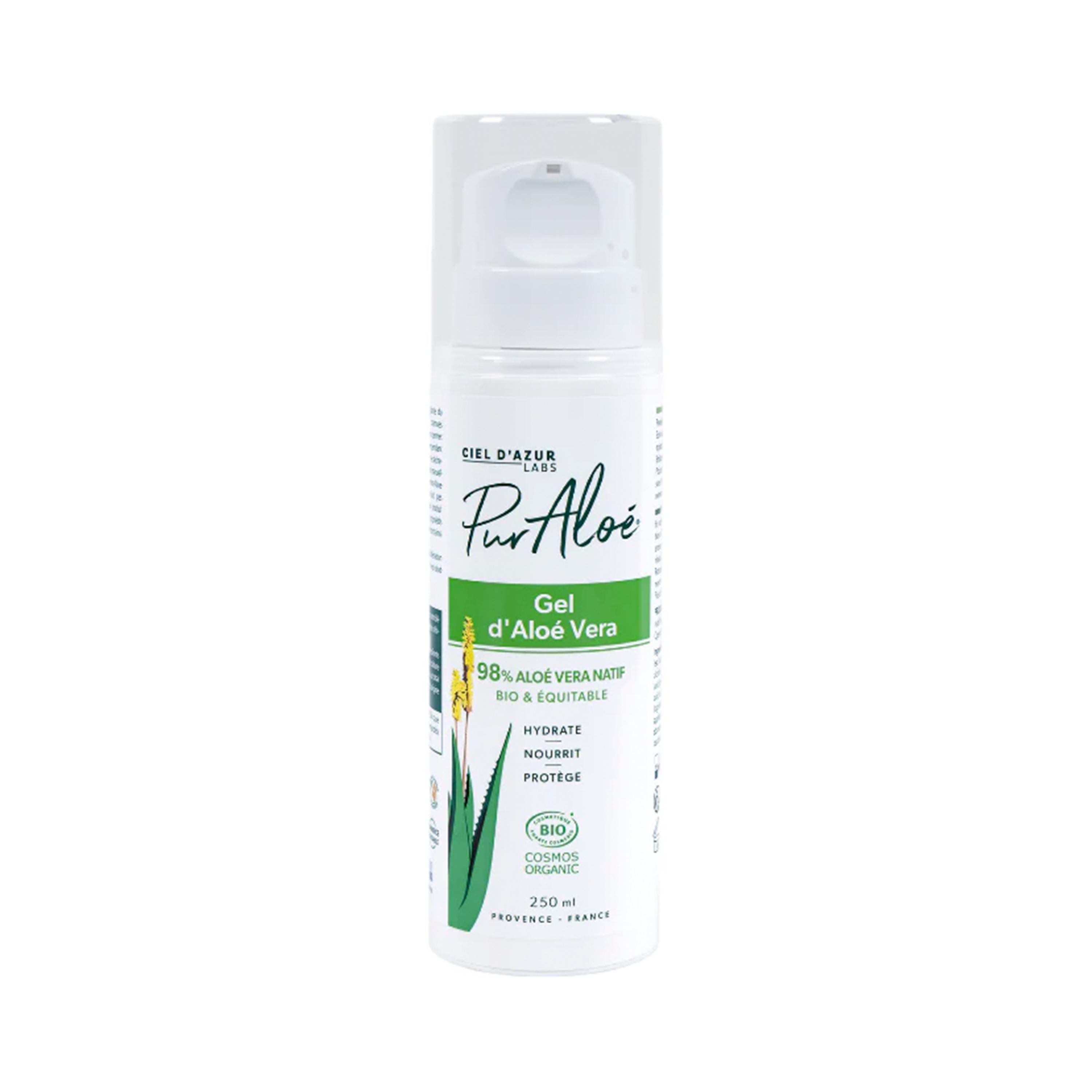GEL D’ALOE VERA NATIF BIO
