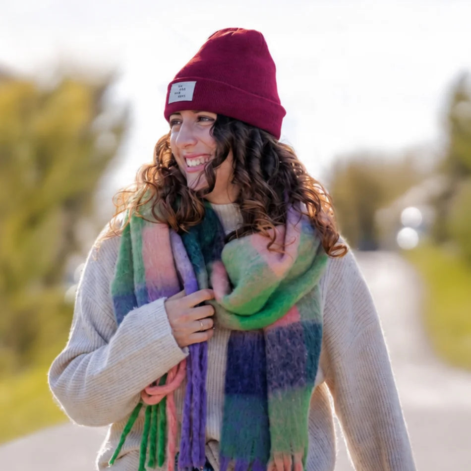 BONNET D'HIVER DOUBLÉ SATIN