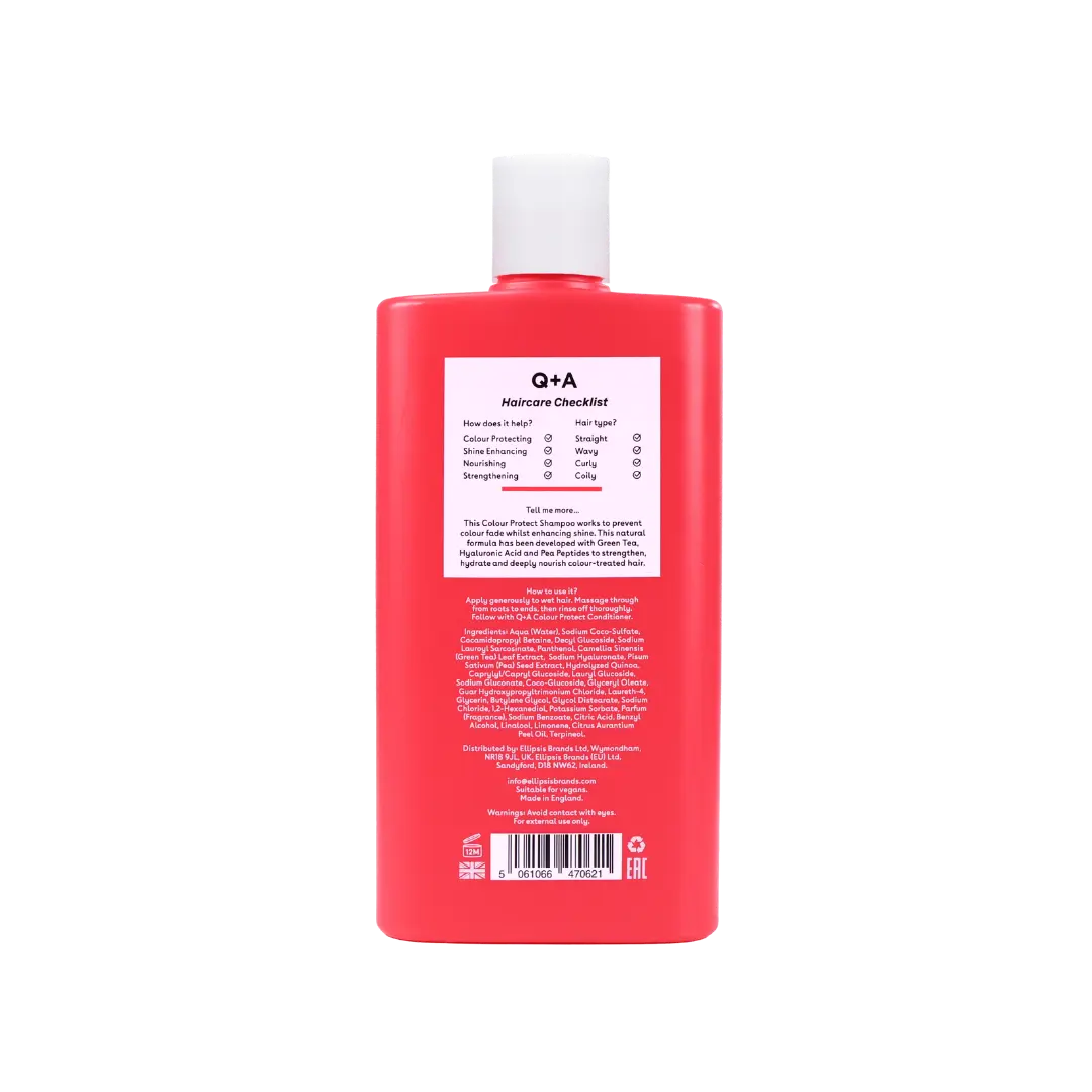 SHAMPOING CHEVEUX COLORÉS