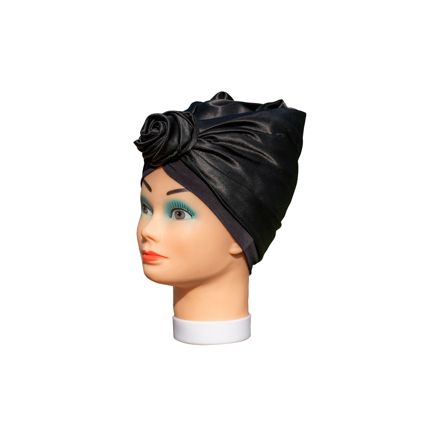 TURBAN EN SATIN