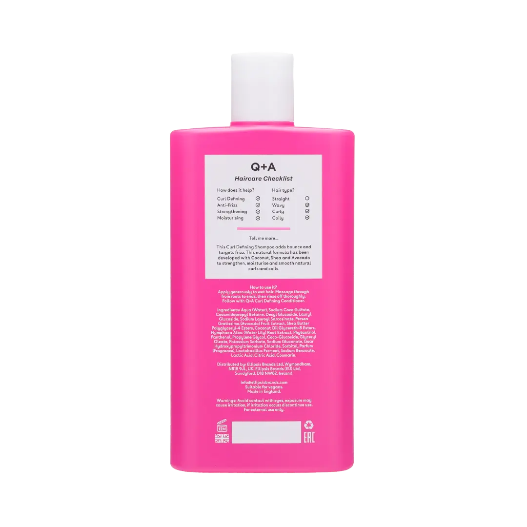 Shampoing boucles